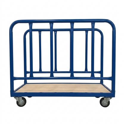 Blue 2-Sided Platform Truck - H870 x W1000 x D500mm - Up To 250Kg UDL