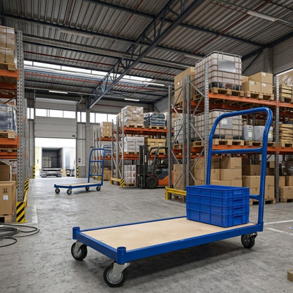 Blue Flatbed Truck - Up To 250Kg UDL