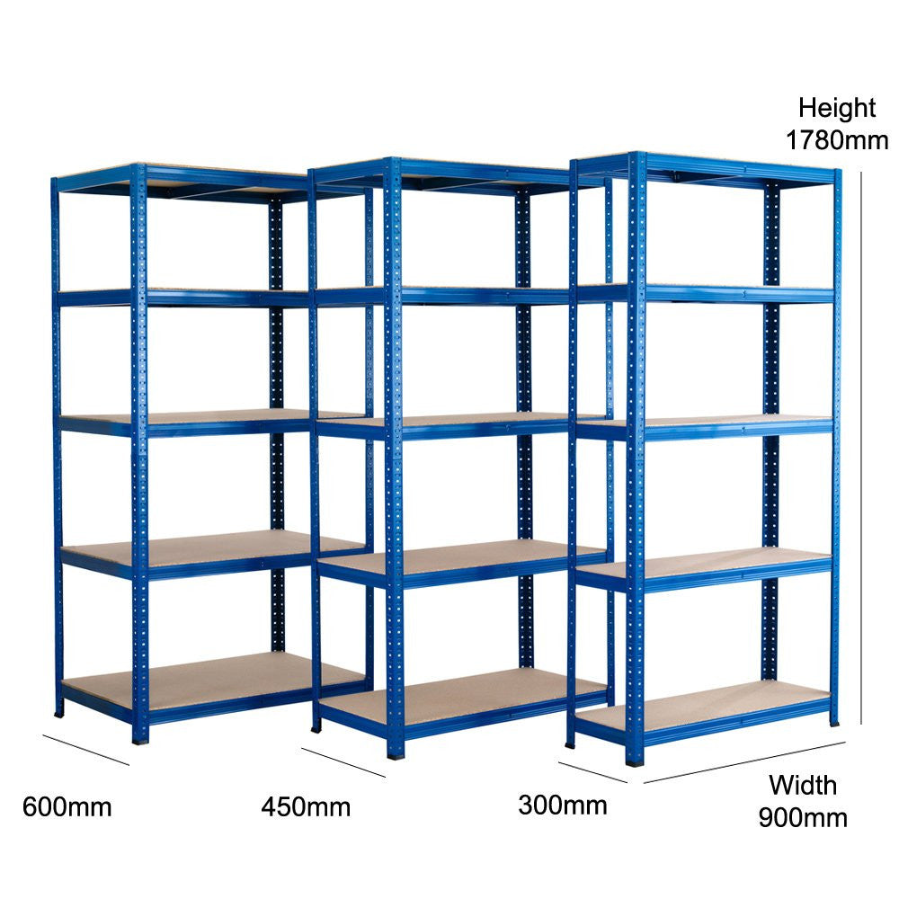 Multipurpose Economy Shelving - Blue - Up to 265Kg UDL Per Shelf