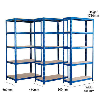 Multipurpose Economy Shelving - Blue - Up to 265Kg UDL Per Shelf