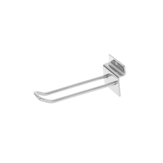 4-Inch Slatwall Euro Hook - 100mm