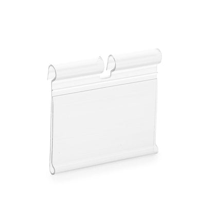 Pack of 10 Tag Clips for Overarms Hooks & Wire Shelves - Wire Up To 4mm