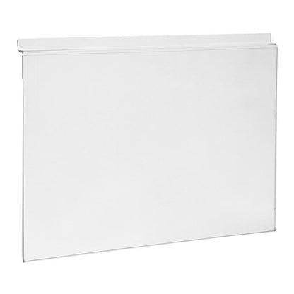 Acrylic Poster Holder for Slatwall - A3 Landscape
