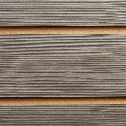 Pino Grey Slatwall Panel - 100mm Centres - 18mm MDF