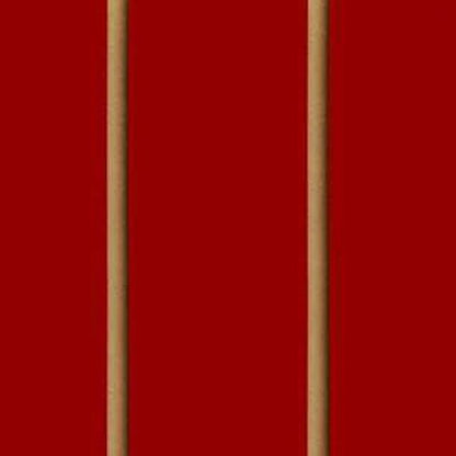 Red Slatwall Panel - 100mm Centres - 18mm MDF
