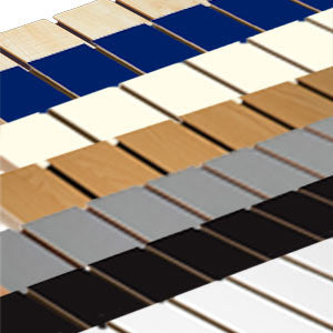 White Slatwall Panel - 100mm Centres - 18mm MDF