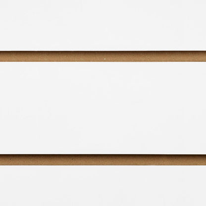 White Slatwall Panel - 100mm Centres - 18mm MDF