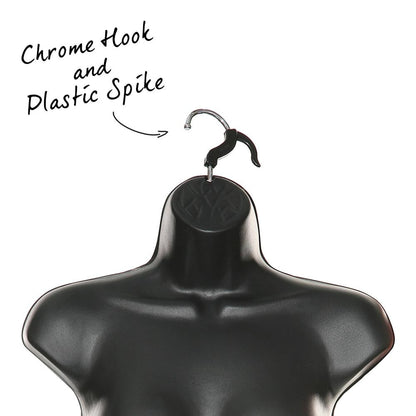 Black Hanging Body Form - Female - H870mm