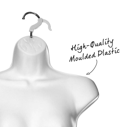 White Hanging Body Form - Female - H870mm