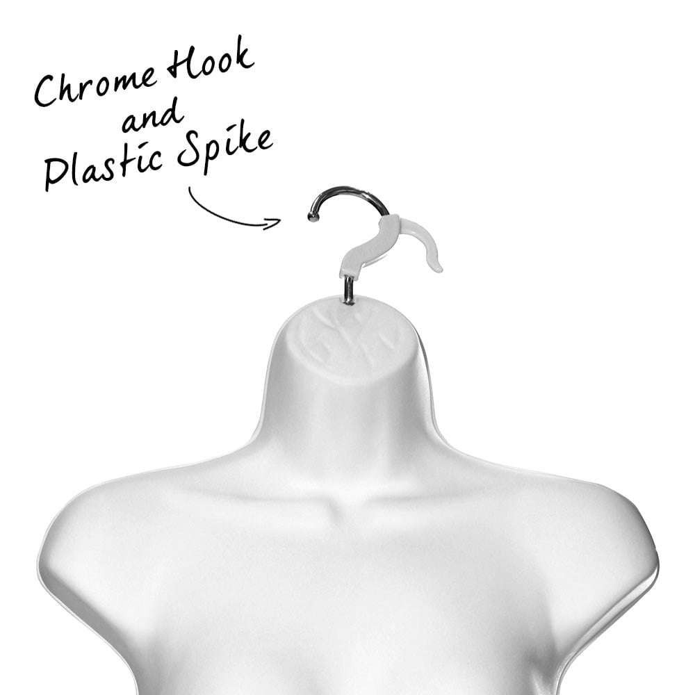 White Hanging Body Form - Female - H870mm