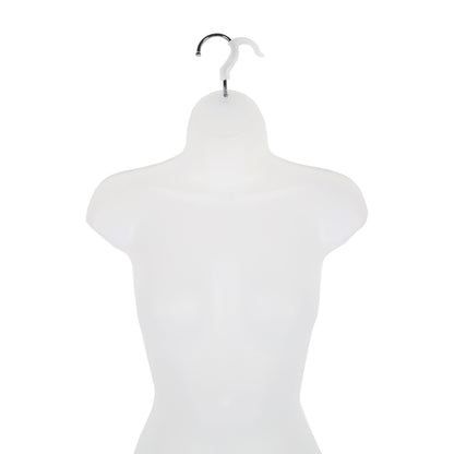 White Frosted Hanging Body Form - Female - H870mm