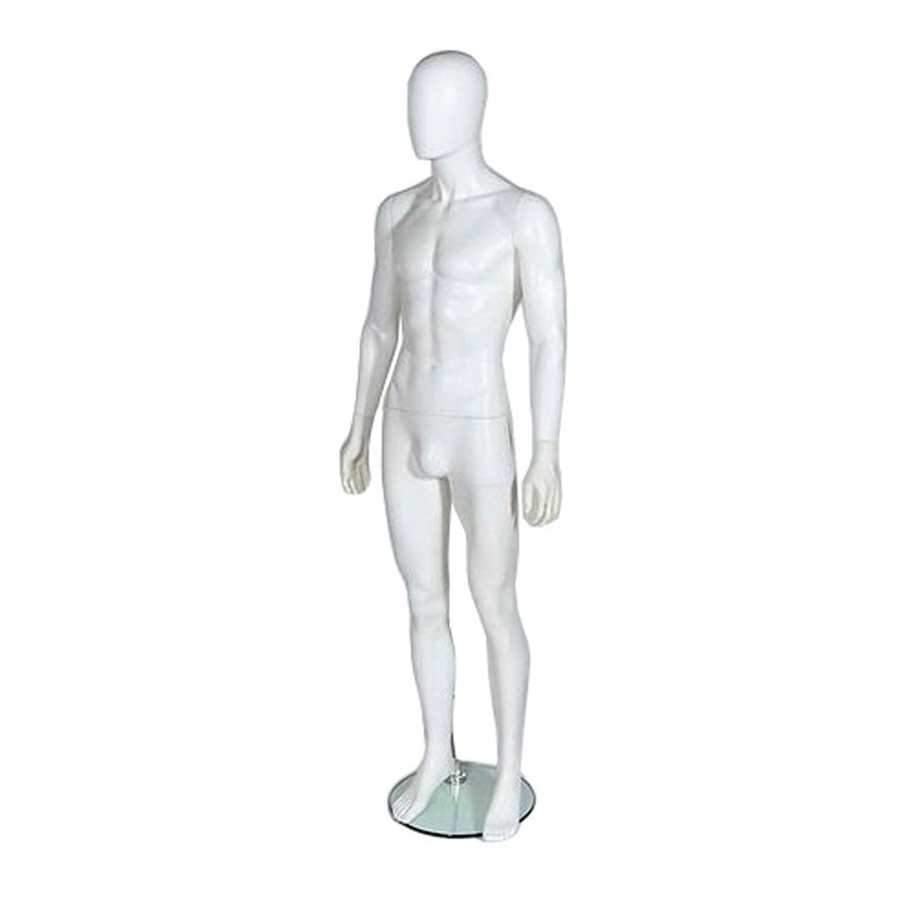 Spring Mannequin 03 - Male - Matt White