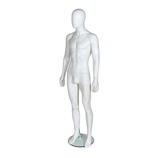 Spring Mannequin 03 - Male - Matt White