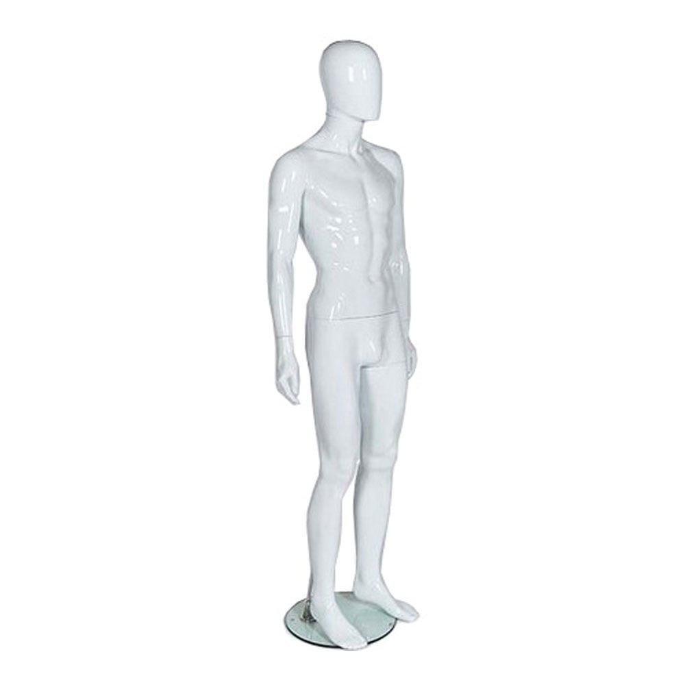 Dash Mannequin 04 - Male - Gloss White