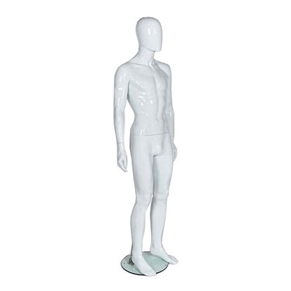 Dash Mannequin 04 - Male - Gloss White