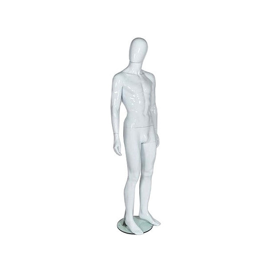 Dash Mannequin 04 - Male - Gloss White