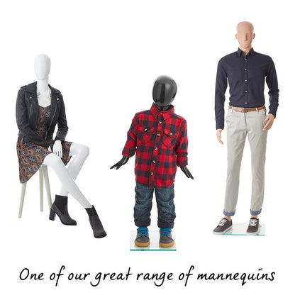 Dash Mannequin 05 - Male - Gloss Black