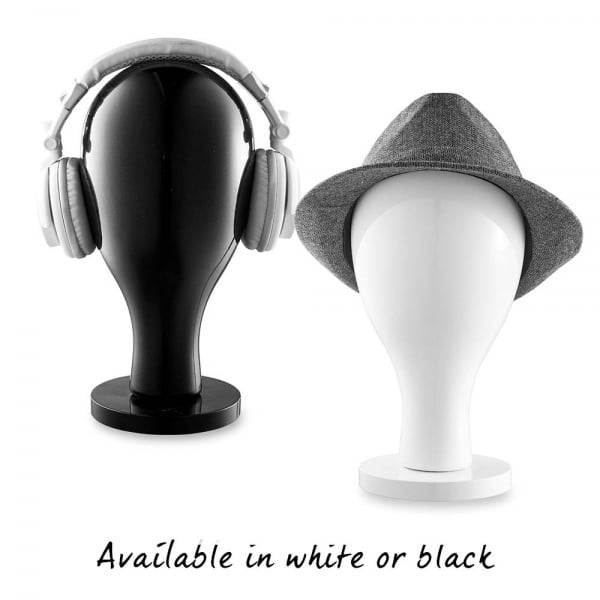 Faceless Mannequin Head - Unisex  - Eco-Friendly Plastic
