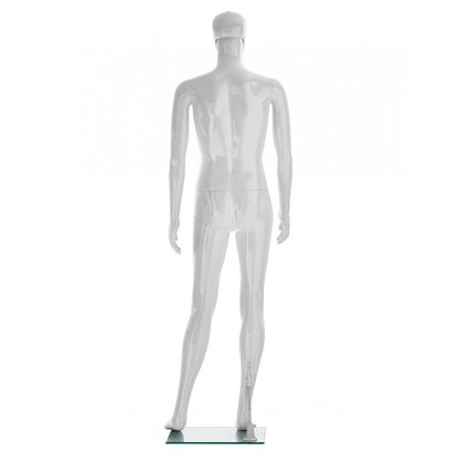 Vibe Mannequin 07 - Male - Gloss White