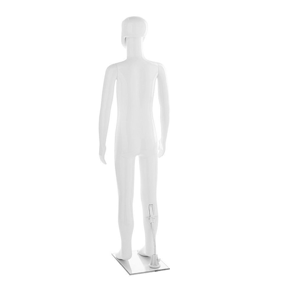Fin Child Mannequin - Age 5-6 - Gloss White