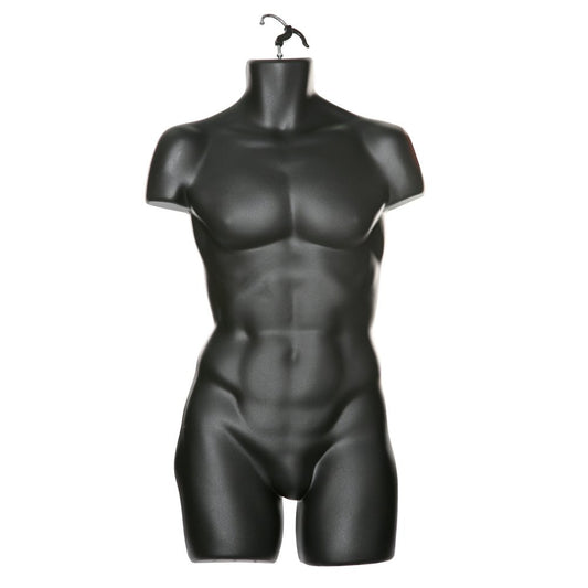 Black Hanging Body Form - Male - H960mm