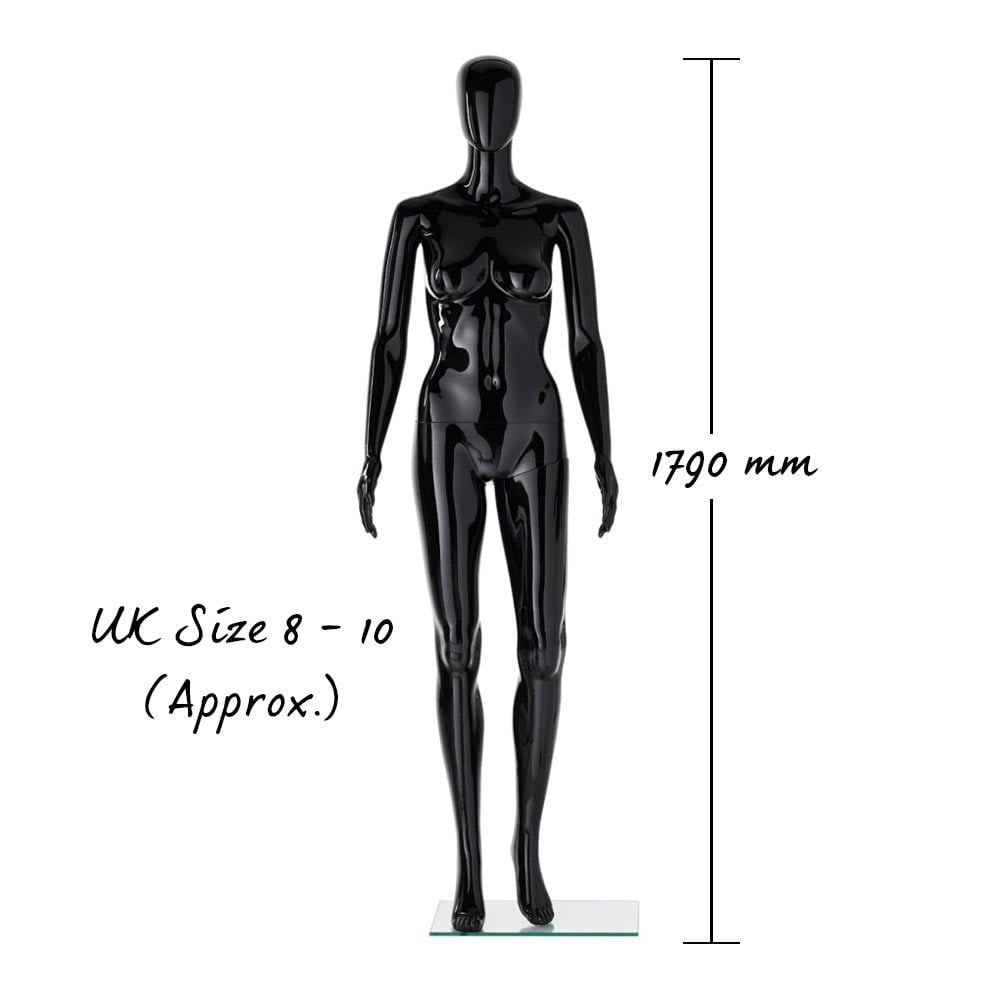 Vibe Mannequin 04 - Female - Gloss Black