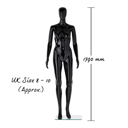Vibe Mannequin 04 - Female - Gloss Black