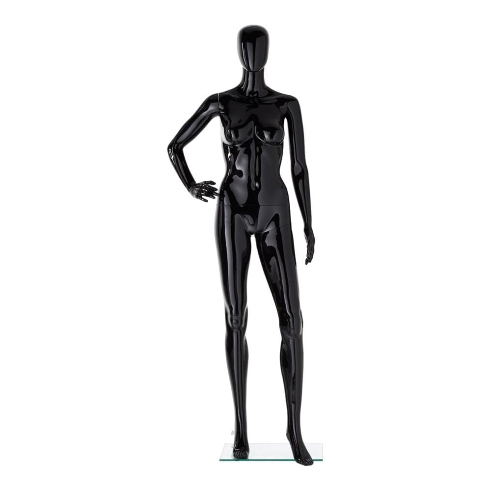 Vibe Mannequin 06 - Female - Gloss Black