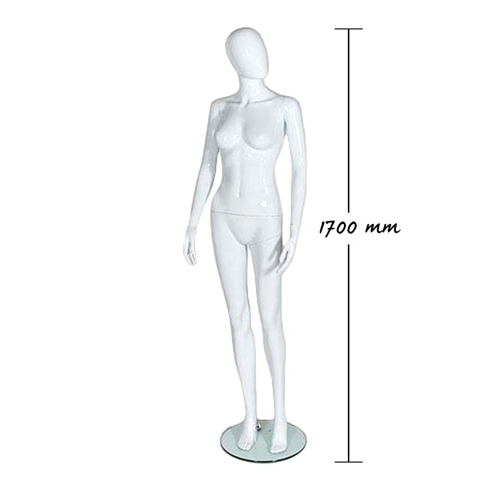Dash Mannequin 01 - Female - Gloss White
