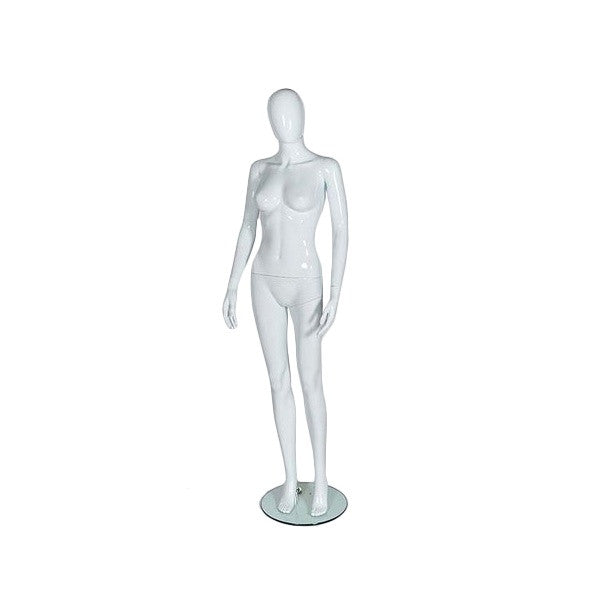 Dash Mannequin 01 - Female - Gloss White