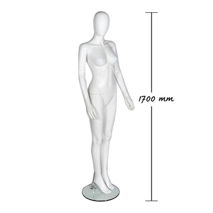 Spring Mannequin 01 - Female - Matt White