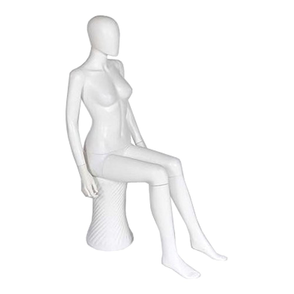 Spring Mannequin 02 - Female - Matt White