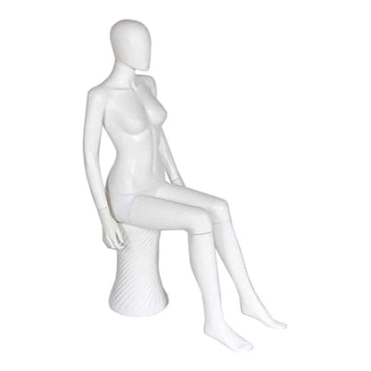 Spring Mannequin 02 - Female - Matt White