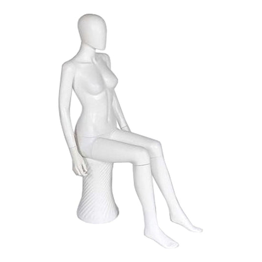 Spring Mannequin 02 - Female - Matt White