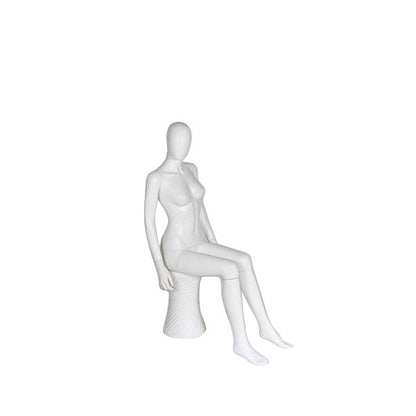 Spring Mannequin 02 - Female - Matt White