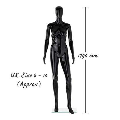 Vibe Mannequin 02 - Female - Gloss Black