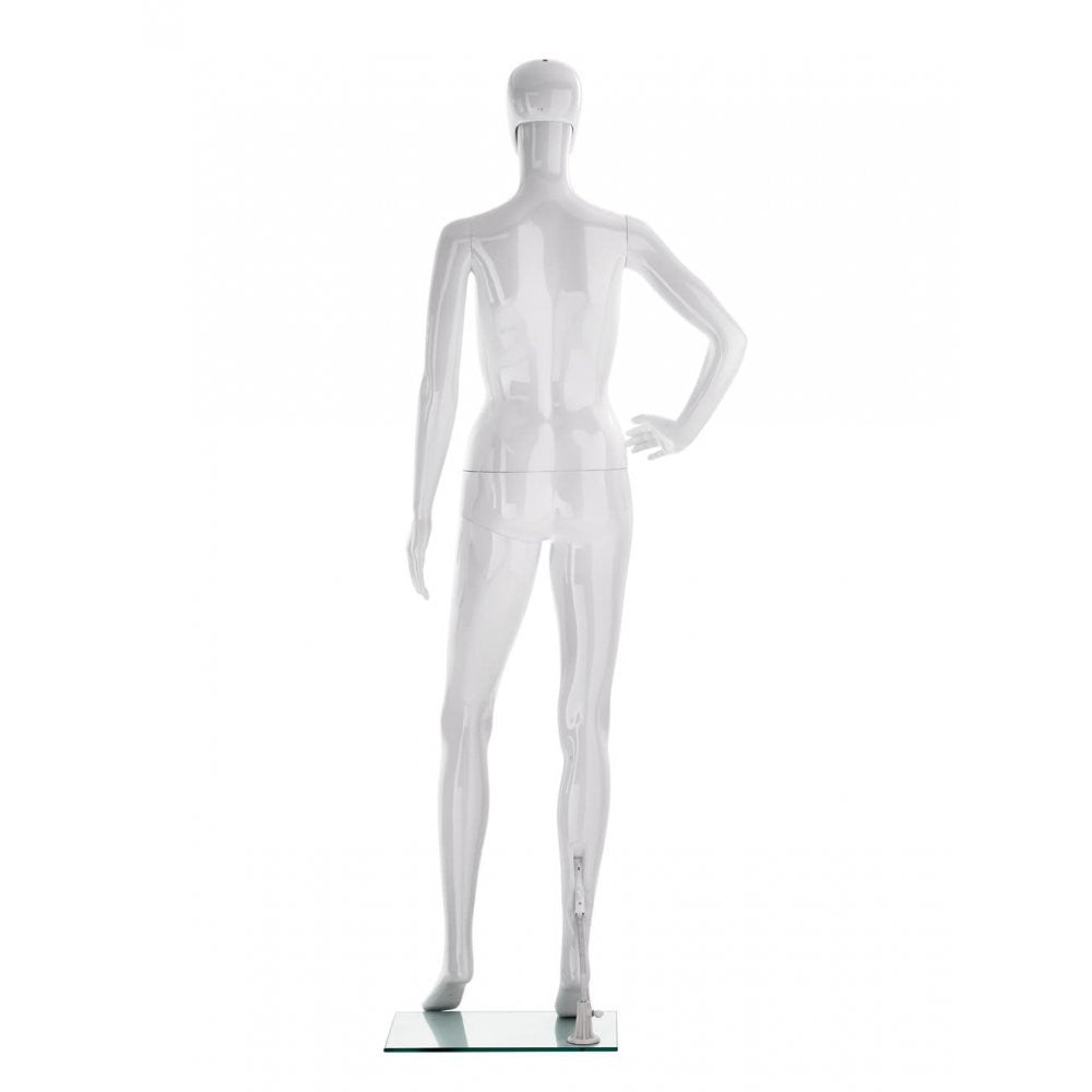 Vibe Mannequin 05 - Female - Gloss White