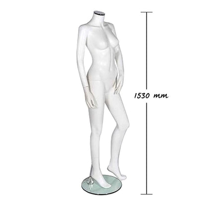 Zest Mannequin 02 - Female - Matt White