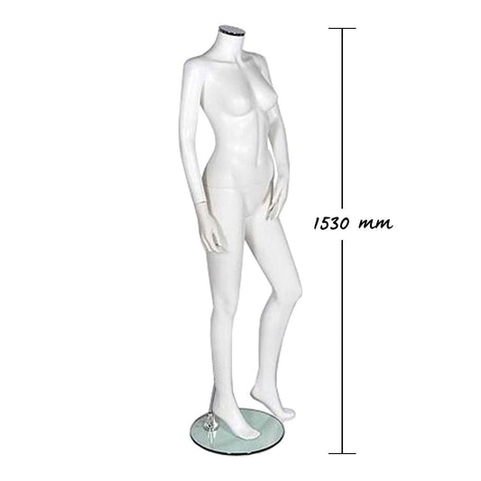 Zest Mannequin 02 - Female - Matt White