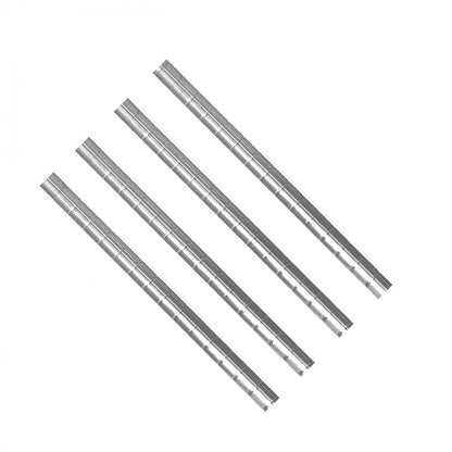 Upright Posts for Chrome Wire Shelving in 25mm Diameter - Set of 4