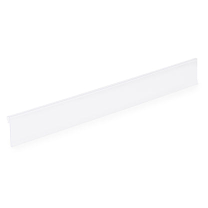 Shelf Edge Label Holder for Chrome Wire Shelving - Fits 450mm Shelf Edge
