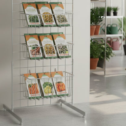 Hanging Wire Basket - H130 x W250 x D120mm