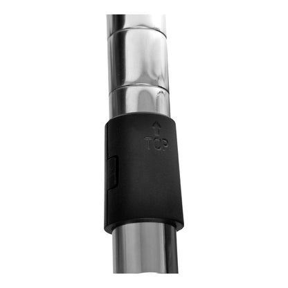 Pack of 4 Black Shelf Support Clips for Chrome Wire Shelving