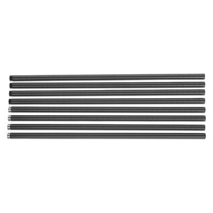 Upright Posts for Carbon Grey Wire Shelving in 25mm Diameter and H1800mm - Set of  4
