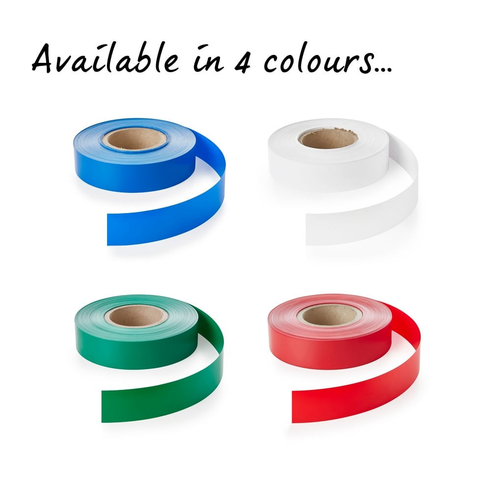 Red Backing Strip for Retail Shelving Shelf-Edge/EPOS Strips