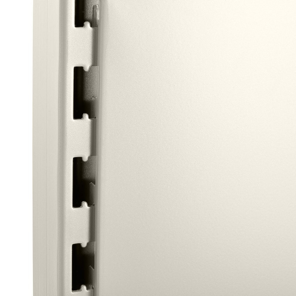 Jura White End Bay for Retail Shelving Gondola Bays - H1400 x W1000 x D500mm