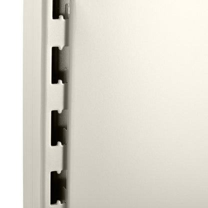 Jura White End Bay for Retail Shelving Gondola Bays - H1400 x W1000 x D500mm