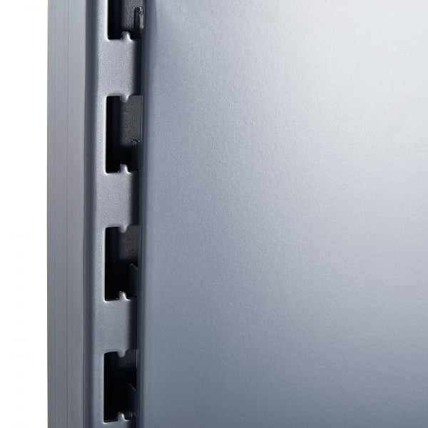 Silver Upright for Retail Shelving Units - D60mm
