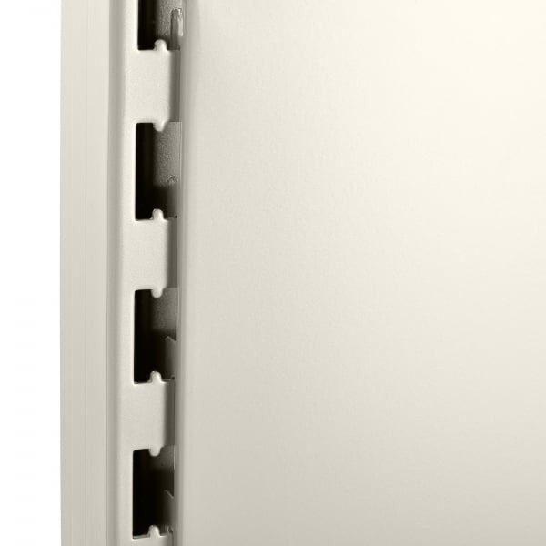 Jura White Upright for Retail Shelving Units - D60mm