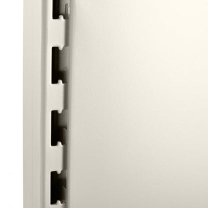 Jura White Upright for Retail Shelving Units - D60mm